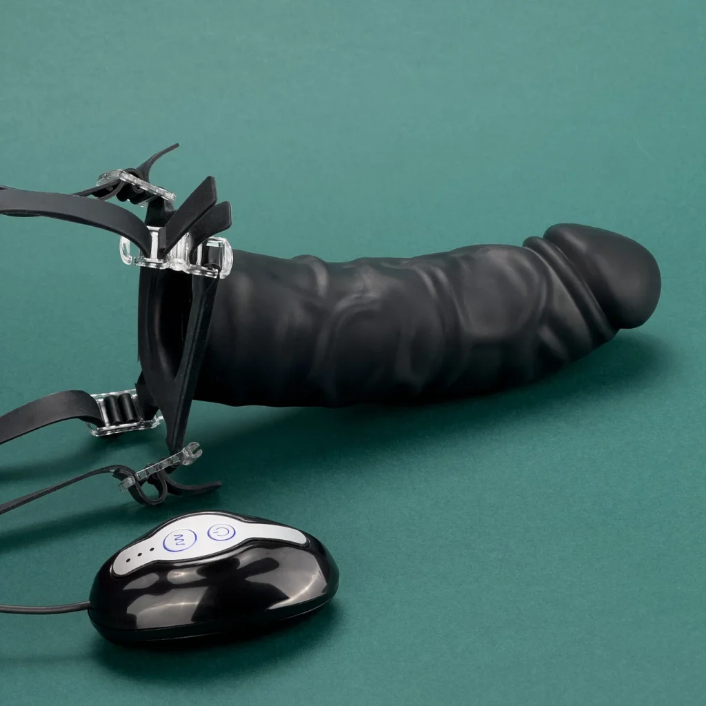 Vibrating Hollow Strap-On