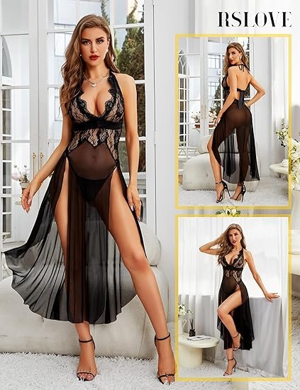 ADOME Lace Nightgown - best luxury lingerie for special occasions