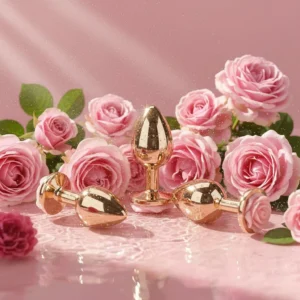 Rose Gold Booty Set - Anal Training Kit