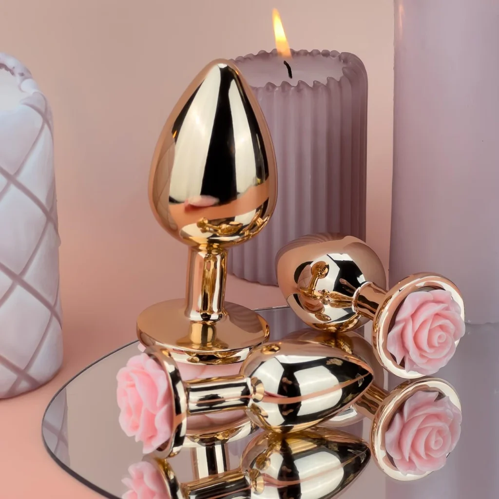 Rose Gold Booty Set - Anal Training Kit