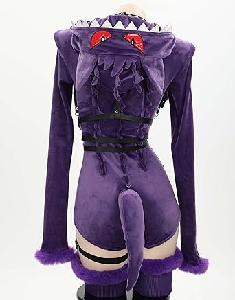 best gothic roleplay costumes - dark fantasy - MEOWCOS Creature Onesie - Playful Gothic