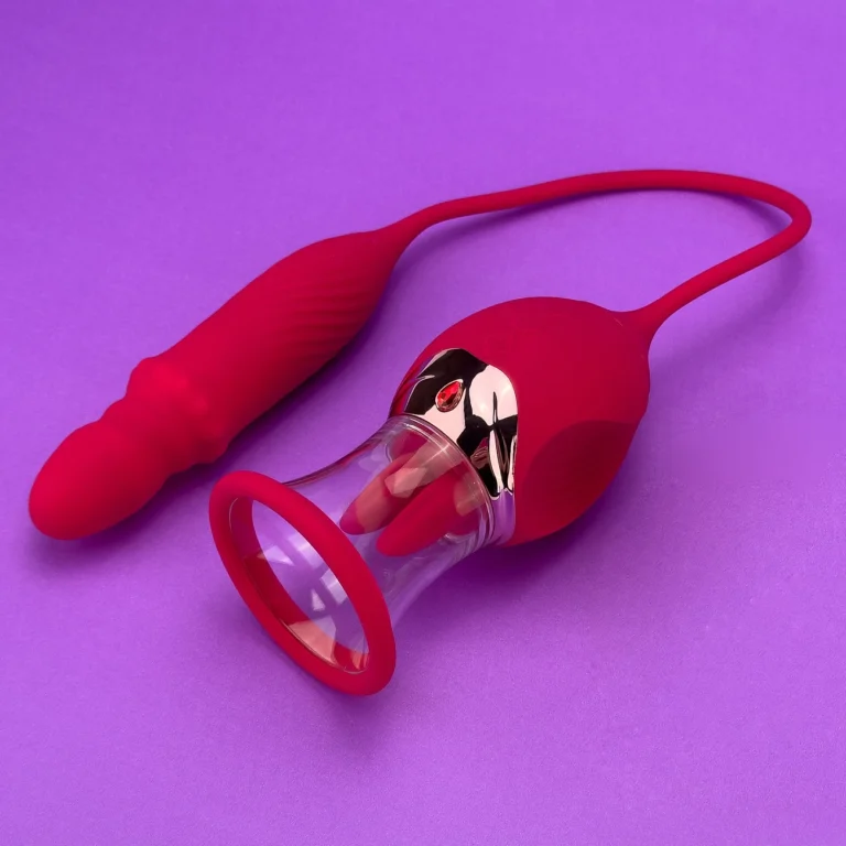 Zing - Licking pussy pump - Dual action vibrator